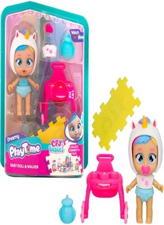 CRY BABIES CRY BABIES - PLAY TIME DREAMY BABY DOLL & WALKER  - Image 1