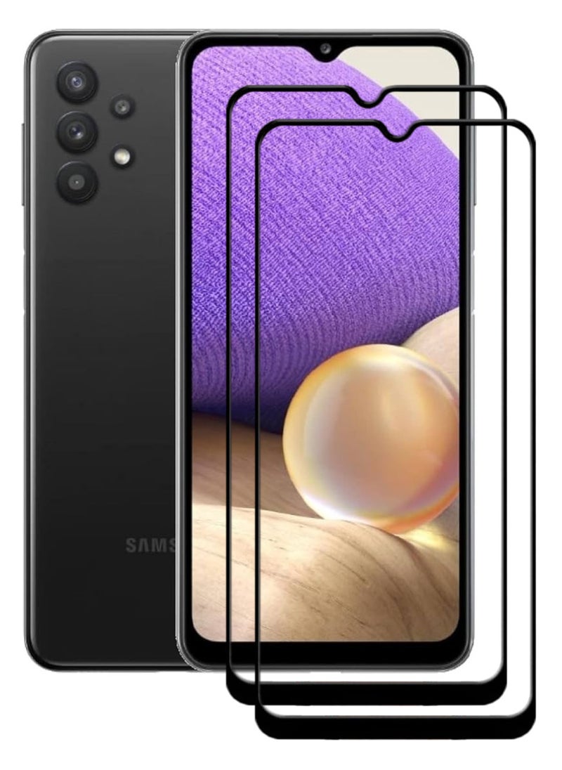 ACLIX 2 Pieces Antistatic ESD Dustproof Premium Quality High Definition Tempered Glass Screen Protector Designed For Samsung Galaxy A32 5G - Image 1
