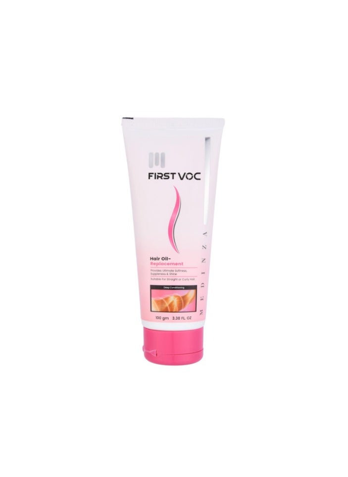MEDINZA Firstvoc Hair Oil Replacement - 100gm  - Image 1