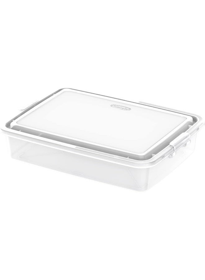 Cosmoplast صندوق تخزين بلاستيكي بسعة 15 لتر (عبوة من 5) - Image 2