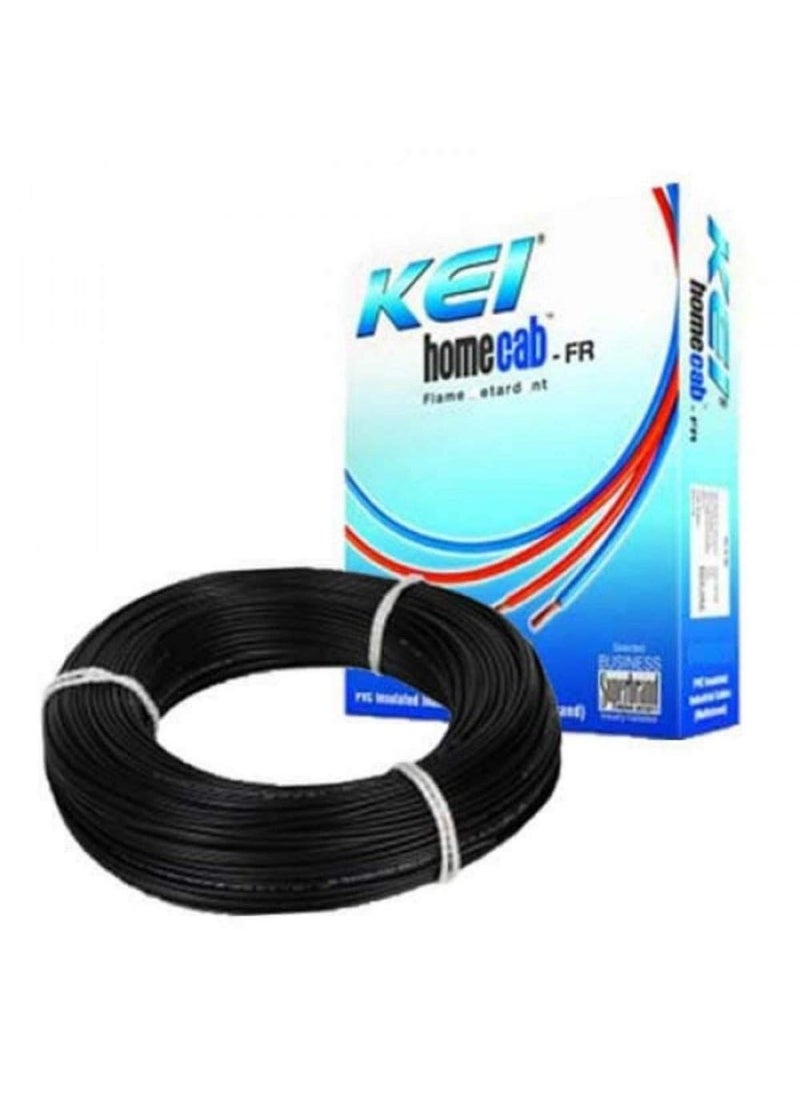 KEI KEI 25Sqmm x 90mtr Single Core FRPVC Insulated Wire Cable Black Pack of 2  - Image 3