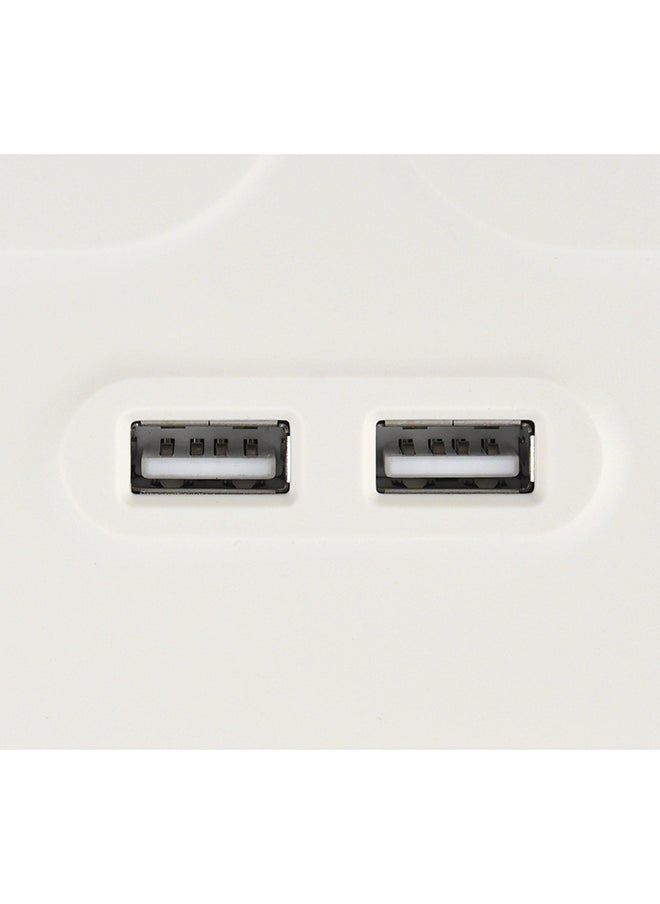 belkin 8 Way Surge Protection Strip With 2 USB Charging 2M  - Image 3
