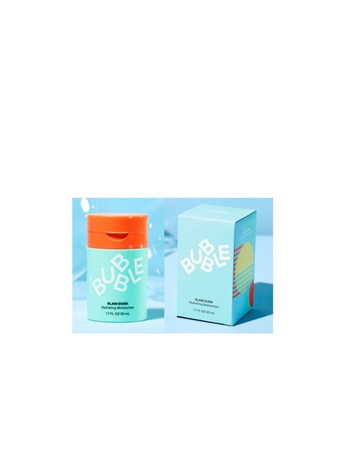 Bubble - Bubble Skin Care Slam Dunk Facial Moisturizer with Natural Aloe Vera Juice and Avocado Oil for Hydration and Protection Blue Light Daily Face Moisturizer for Sensitive Skin 50ml - Image 1