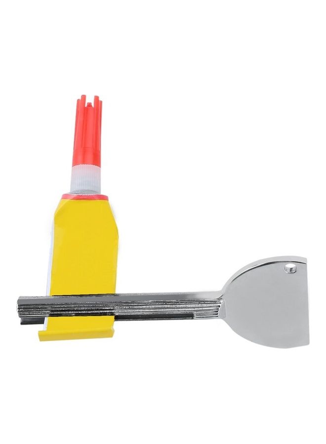 NIBEMINENT Multifunctional Toothpaste Extruder Silver 8.4 x 3.7 0.4cm - Image 2