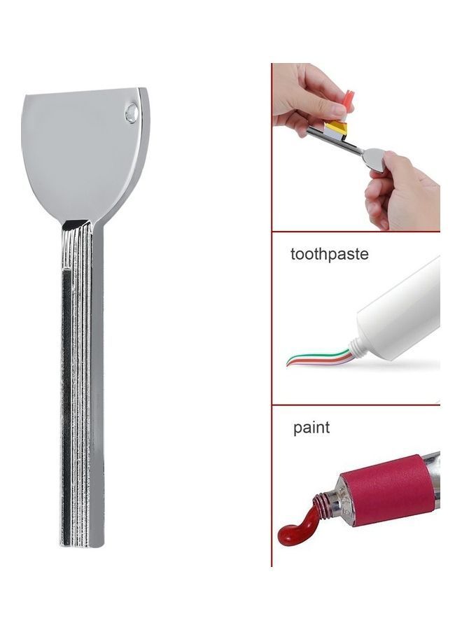 NIBEMINENT Multifunctional Toothpaste Extruder Silver 8.4 x 3.7 0.4cm - Image 5