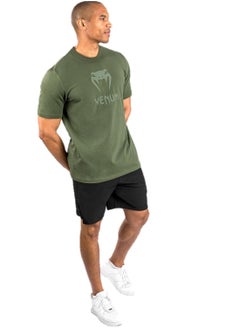 VENUM Venum Classic T- Shirt Green/Green  - Image 4