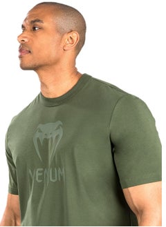 VENUM Venum Classic T- Shirt Green/Green  - Image 3