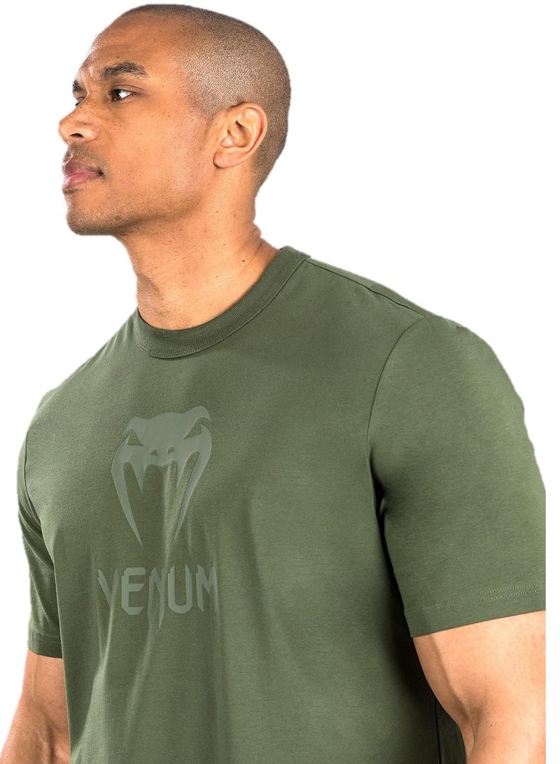 VENUM Venum Classic T- Shirt Green/Green  - Image 3