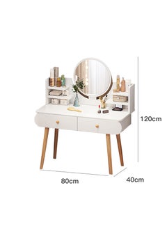 Bedroom Dressing Table Set with Mirror and Drawers Makeup Table 80*40*120cm - pzsku/Z707F958D5479D8C88798Z/45/_/1739871557/242c0600-673f-4360-8e17-a53bdfb50b6f