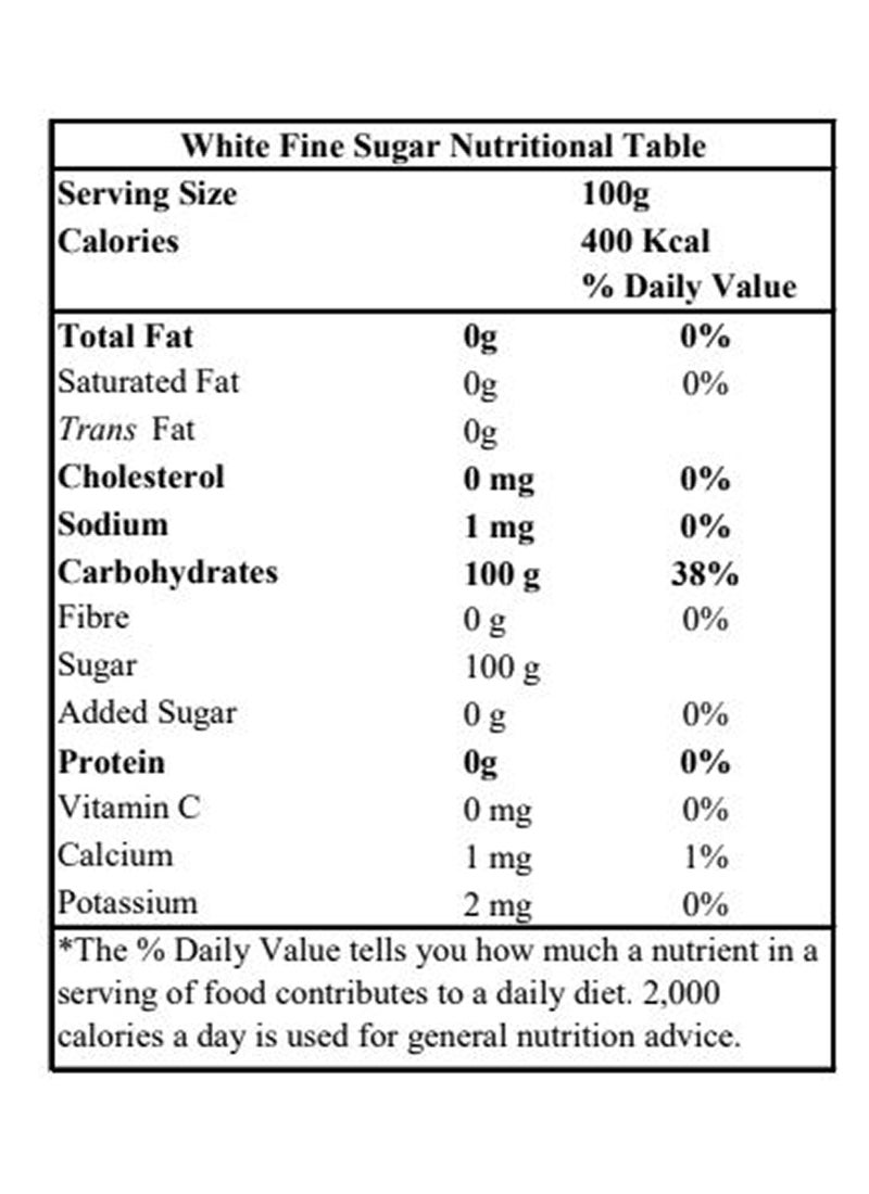 Noa Fine Sugar 1kg - Image 3