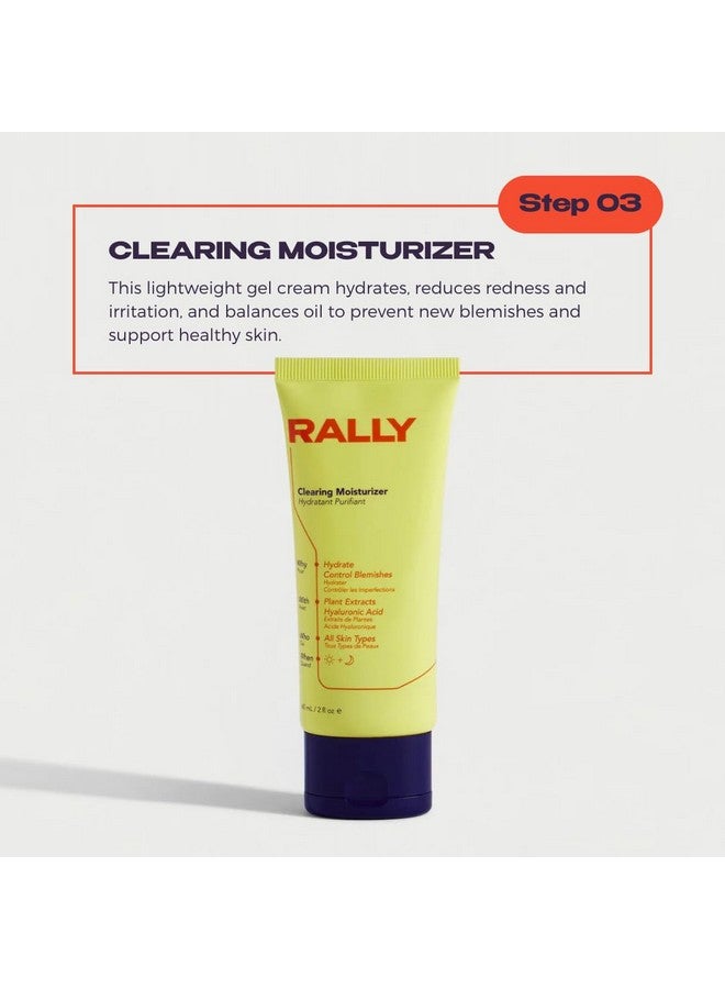 رالي كريم جل نباتي، مرطب للوجه، مرطب + التحكم في عيوب المراهقين + الرياضيين، 2 أونصة - Image 3