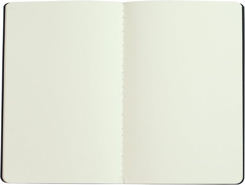 TWONE 6 Pack Notebooks Journal - 60 Blank Page/30 Sheets, Premium Thick Paper Soft Cover Journal for Travel, Office, Work, Office, Home, School, Business Writing, 5.5” x 8.25” (Black) - Image 2