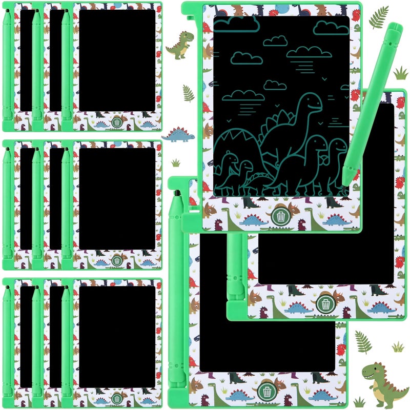 Nezyo 12 Pack Dinosaur Party Favors Mini LCD Writing Tablet for Kids 46 Inch Doodle Board Drawing Tablet Erasable Reusable Electronic Drawing Pads for Dinosaur Party Decor Birthday Supplies - Image 3