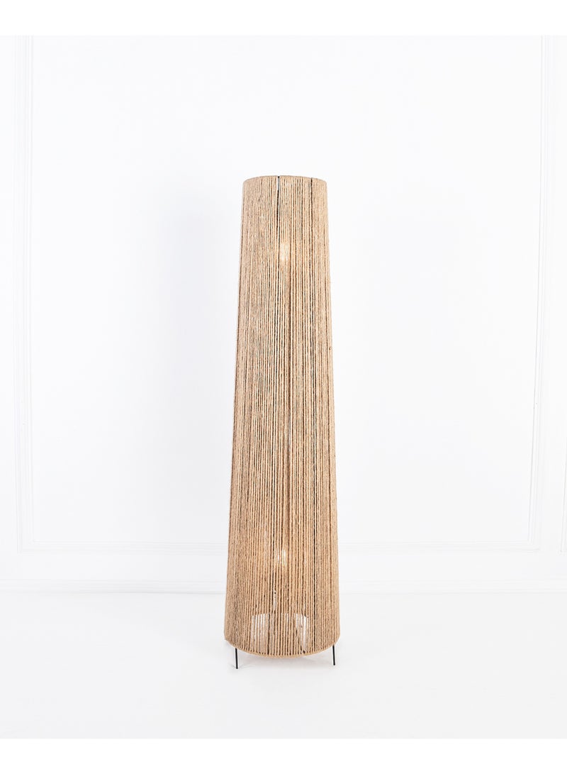 tbshomelamp Boho Floor Lamp Brown   120x25 cm - Image 3
