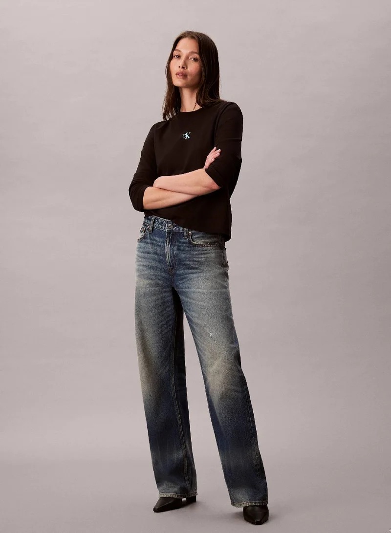 Calvin Klein Jeans Ombre Logo Graphic Classic T-Shirt