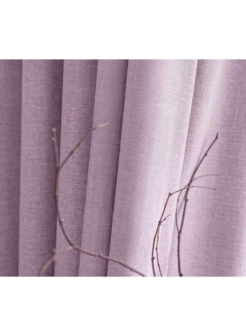 Amali Blackout Plain Curtains 274 cm x 127 cm - 2 Panels, 100% Polyester, Grommet Top, Thermal Insulated, Noise Reducing, Light Blocking - Image 3