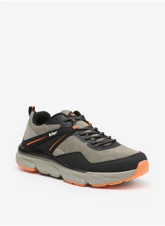 Lee Cooper حذاء رياضي رجالي برباط عند الكاحل ومقسم إلى أجزاء  - Image 1