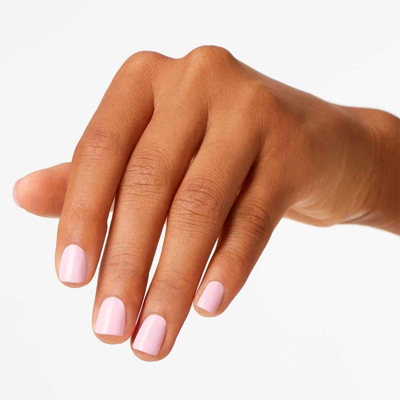 OPI Nail Lacquer Suzi Shops & Island Hops | Opaque Soft Pink CrÃ¨me Chip Resistant Nail Polish | Fast Drying, Streak Free - Image 4