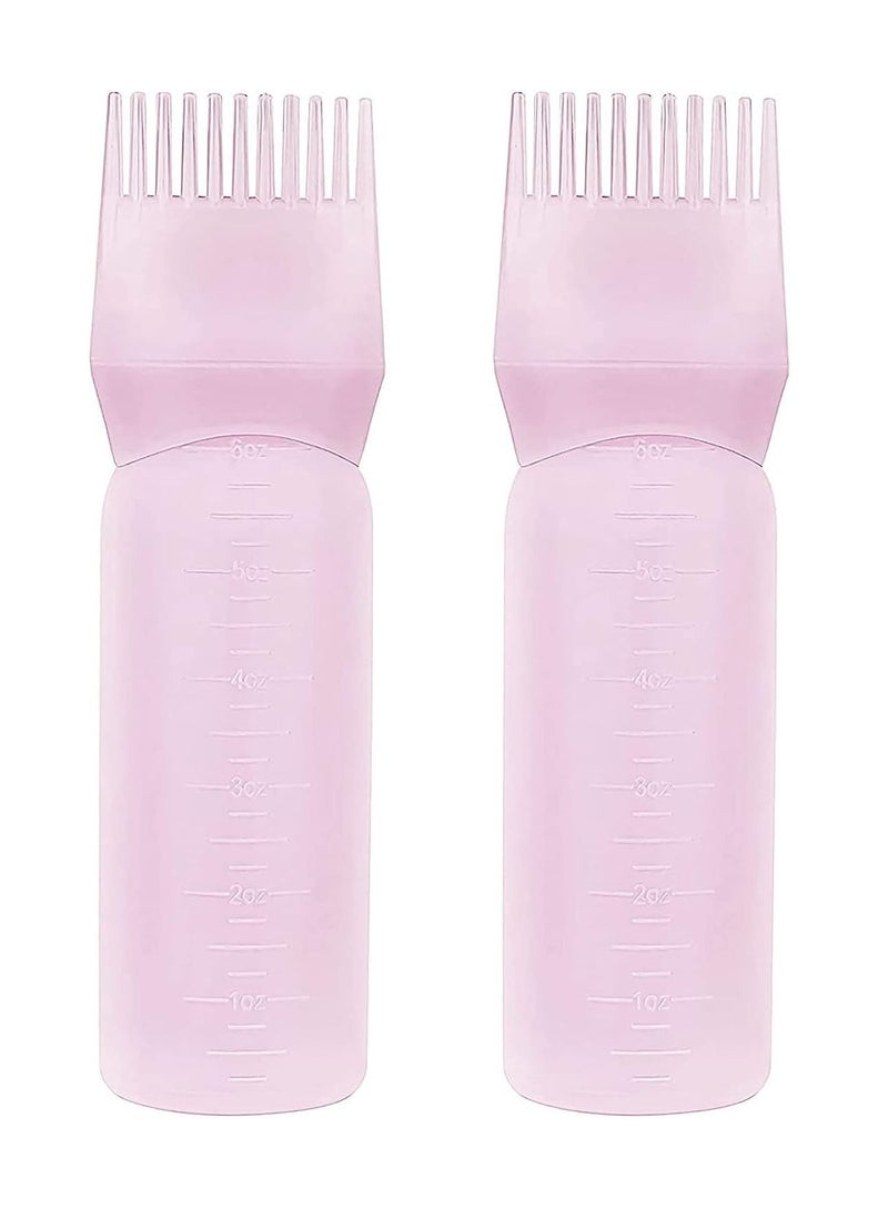 بلومنغ تايم قطعتان من مشط الجذر لزجاجة صبغ الشعر باللون الوردي - Image 1