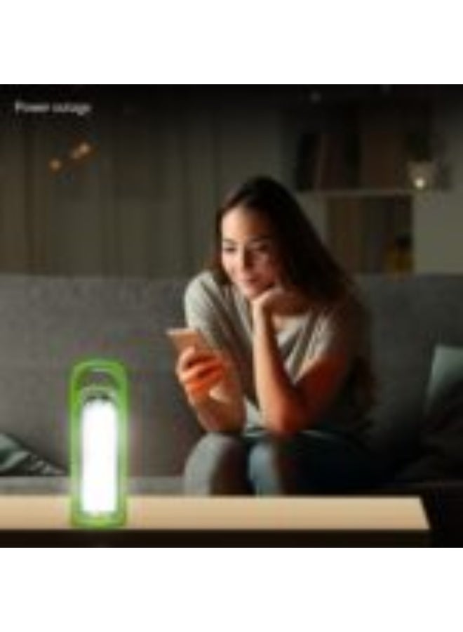 مصباح طوارئ بإضاءة LED للاستخدام المنزلي والرحلات 6803R مصباح طوارئ LED مع سطوع عالي وتصميم قابل لإعادة الشحن للاستخدام المنزلي والتخييم 6803R - Image 3