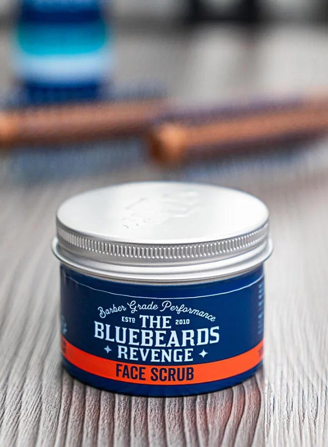 ذا بلوبيردز ريفينج The Bluebeards Revenge, Deep Exfoliating Daily Face Scrub For Men, With Natural Olive Stones And Ginger, 150Ml