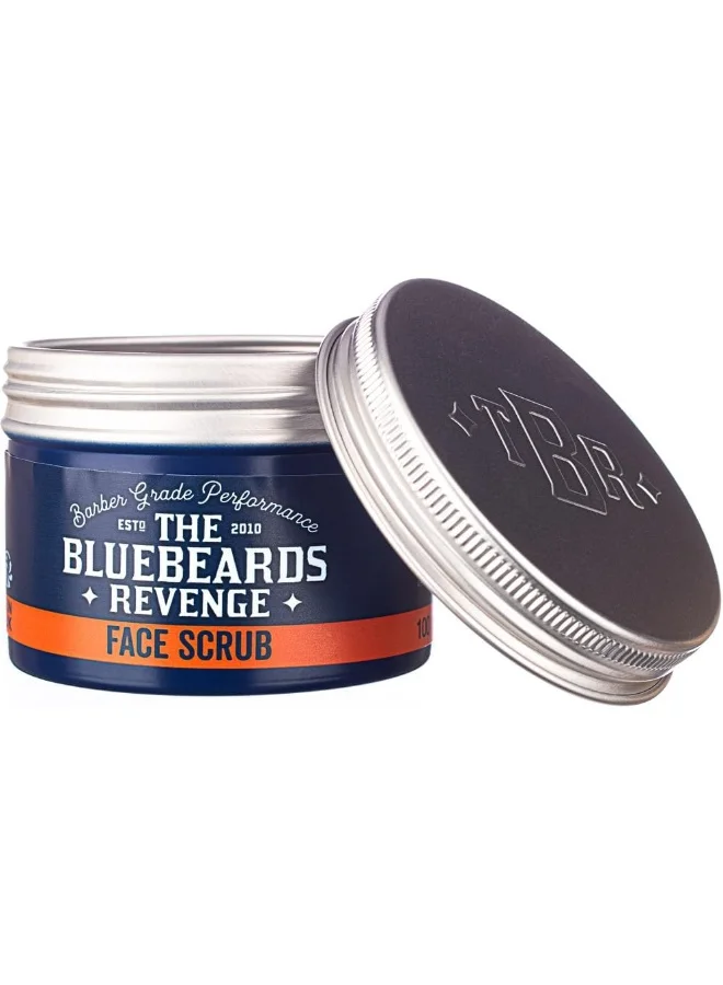 ذا بلوبيردز ريفينج The Bluebeards Revenge, Deep Exfoliating Daily Face Scrub For Men, With Natural Olive Stones And Ginger, 150Ml