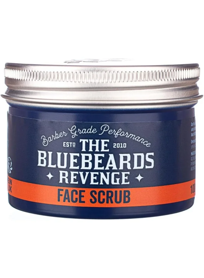 ذا بلوبيردز ريفينج The Bluebeards Revenge, Deep Exfoliating Daily Face Scrub For Men, With Natural Olive Stones And Ginger, 150Ml