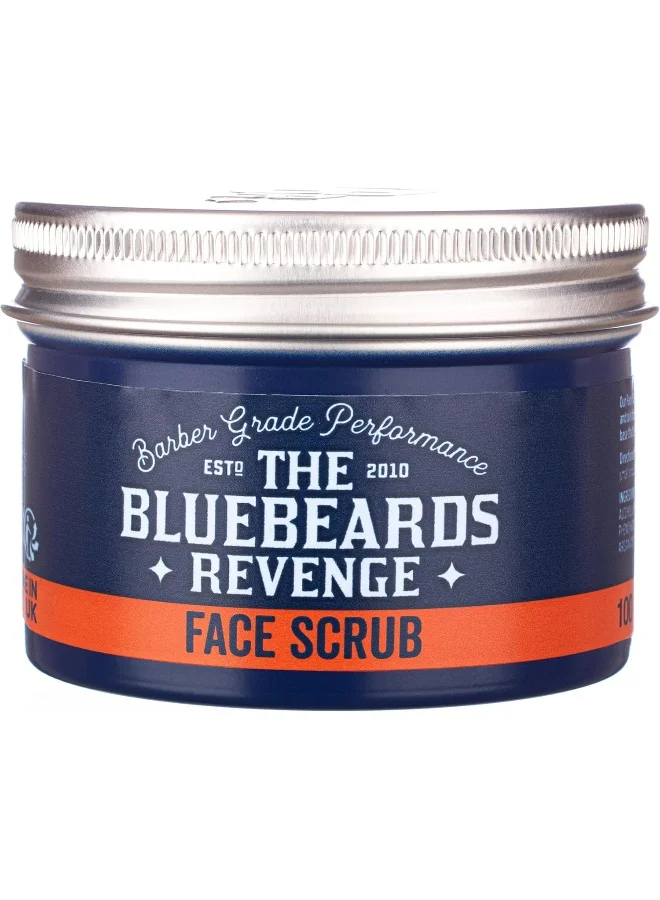 ذا بلوبيردز ريفينج The Bluebeards Revenge, Deep Exfoliating Daily Face Scrub For Men, With Natural Olive Stones And Ginger, 150Ml
