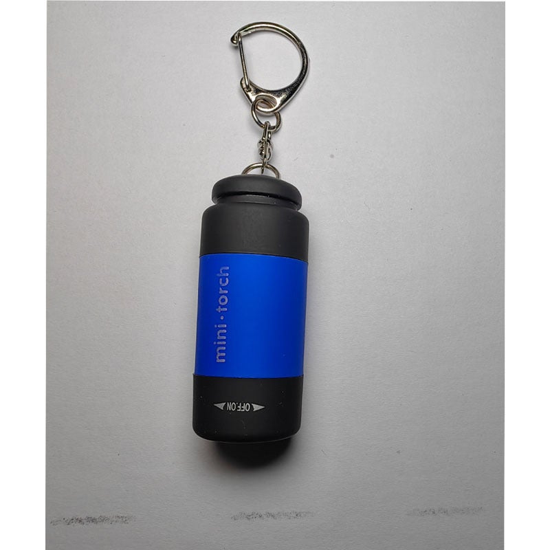 Portable Mini LED Flashlight Rechargeable Dark blue Dark blue