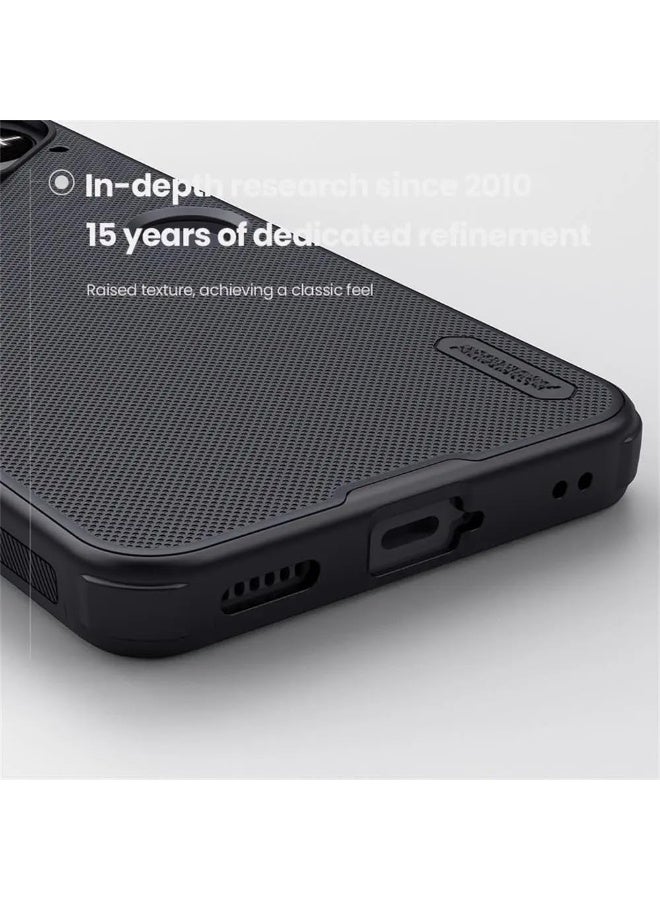 general Case Compatible with Nothing Phone (3) 5G, Frosted Shield Pro Slim Fit Matte Hard PC Back Shell Soft TPU Edge Shockproof Protective Cover for Nothing Phone 3 - Image 3