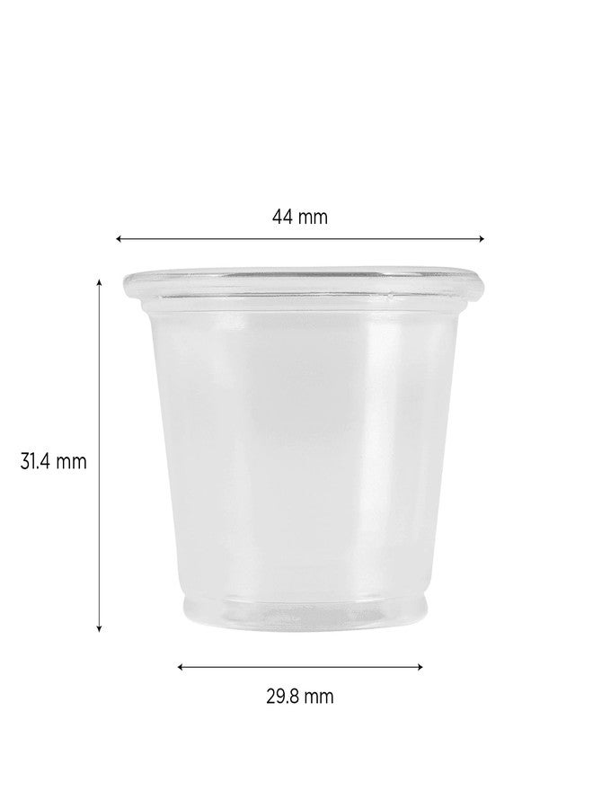 Karat FP-P100TALL-PP 1 oz. Tall PP Portion Cups - Clear (Case of 2500) - Image 5