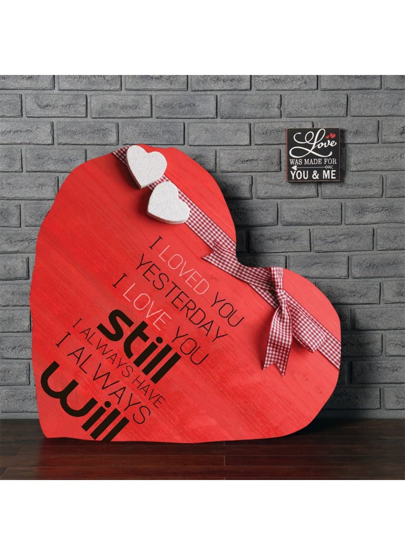 MUKESH HANDICRAFTS MUKESH HANDICRAFTS Love Heart Shaped Velvet CushionPlushPillow for Gifting on BirthdaysAnniversaries Valentine Day Color Multi Size 15x17 inch Shape 10  - Image 5
