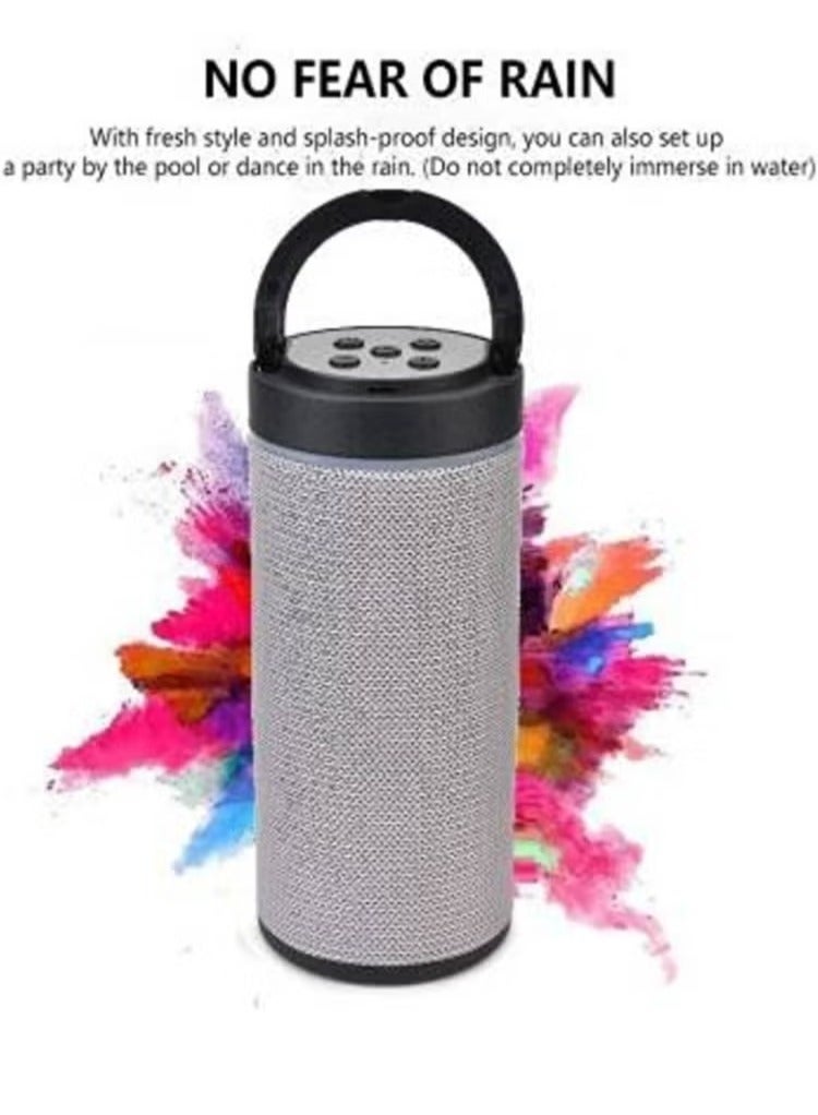 Wireless Portable Bluetooth Speakers KT-125 With Mobile Holder, USB, Memory Card and Bluetooth Connectivity  - Image 2