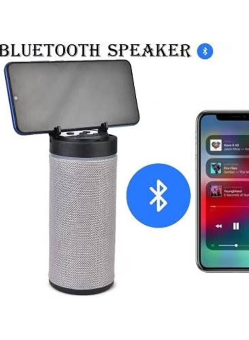 Wireless Portable Bluetooth Speakers KT-125 With Mobile Holder, USB, Memory Card and Bluetooth Connectivity  - Image 3