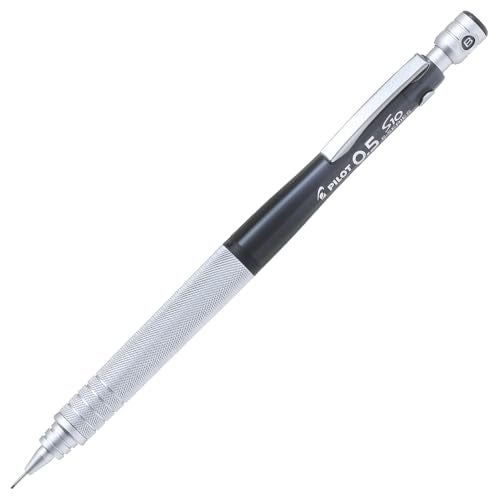 Pilot Mechanical Pencil S10, Transparent Black Body, 0.5mm Lead (HPS-1SR-TB5) - Image 3