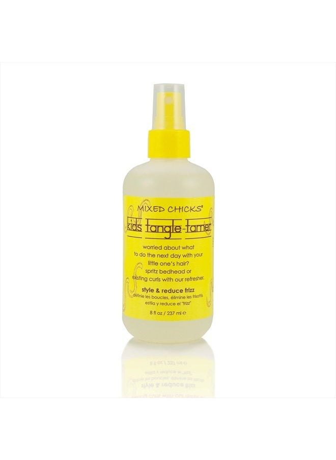 Mixed Chicks Kids Tangle Tamer - Light and Moisturizing Styling Formula for Frizz-free Curls, 8 fl.oz. 