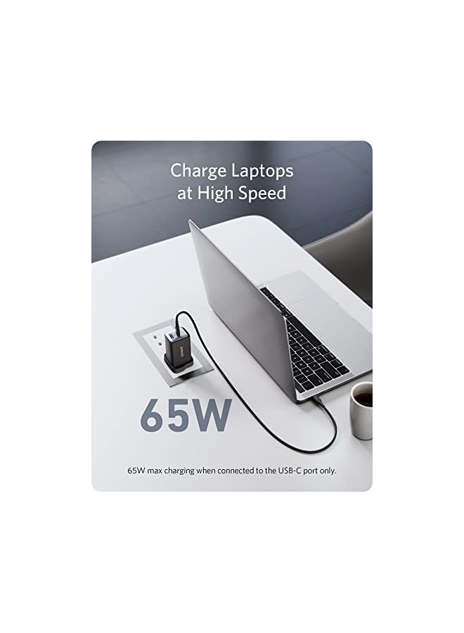 Zaboon Usb C Plug 65W, 725 Charger, Ultra-Compact Dual-Port Usb C Charger For Macbook Pro/Air, Ipad Pro, Galaxy S22+/S21, Dell Xps 13, Note 20/10+, Iphone 13/Pro, Pixel, And More - Image 4
