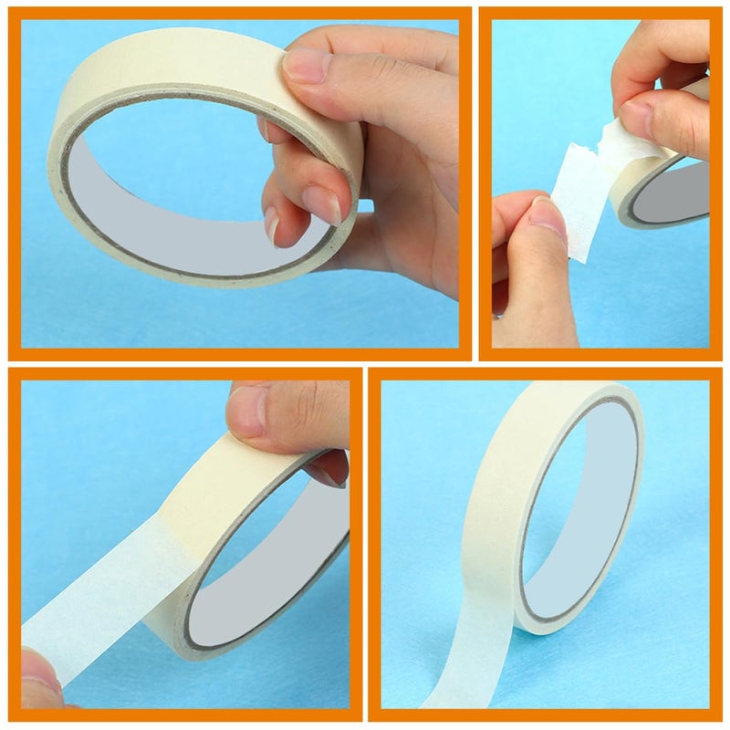 Medium Writable Masking Tape 5Pcs for Painting DIY Art Students Craft Projects - Image 5