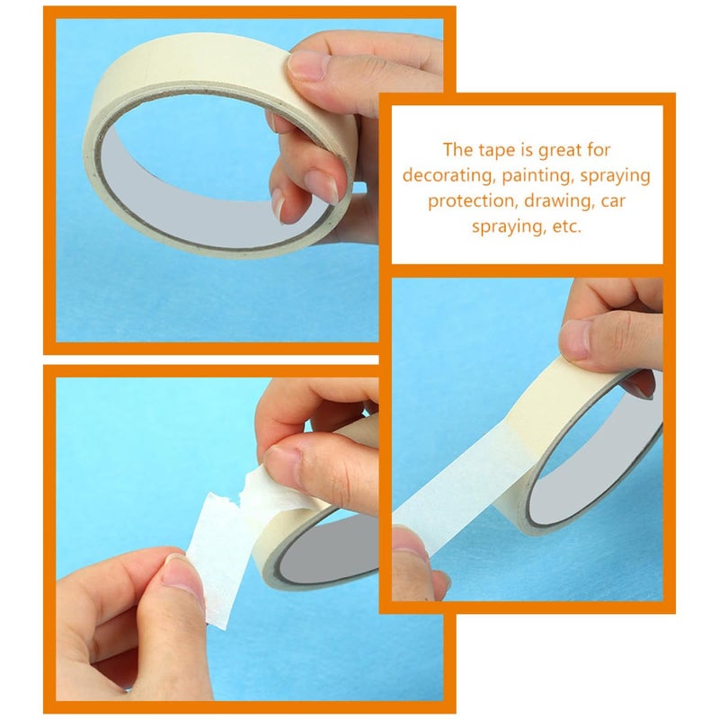 Medium Writable Masking Tape 5Pcs for Painting DIY Art Students Craft Projects - Image 3