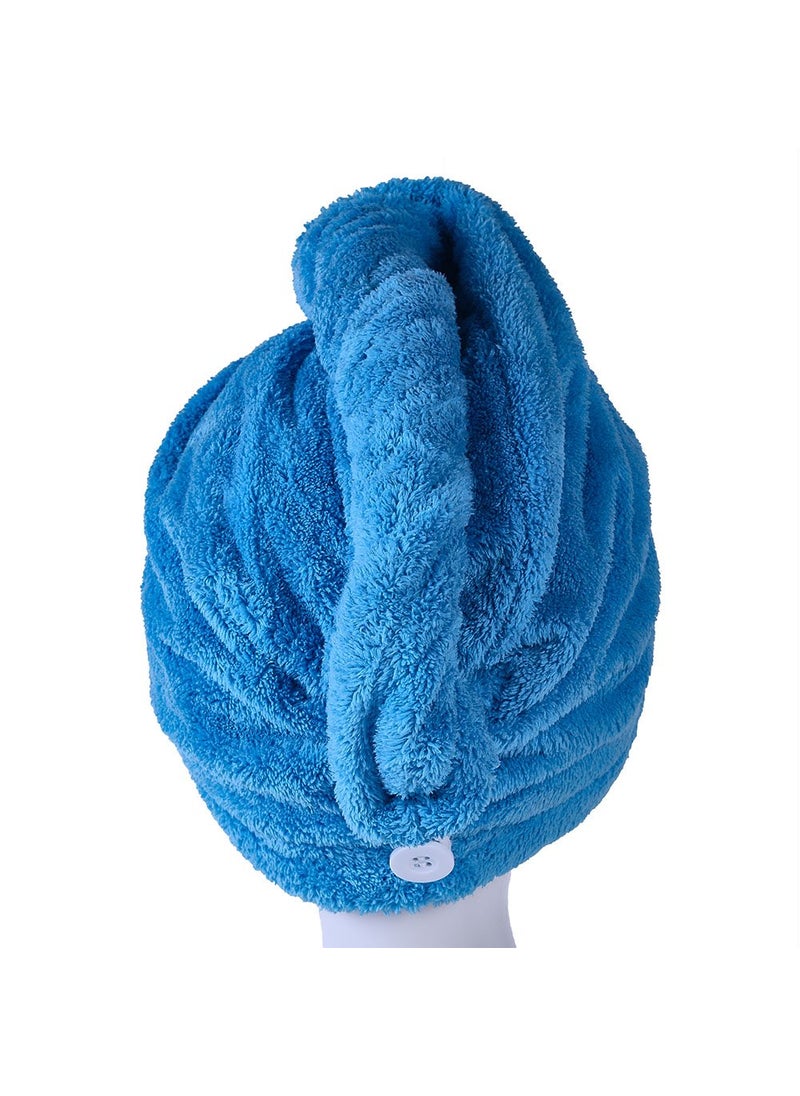YYXR - YYXR Microfiber Quick Drying Hair Towel Wrap  Super Absorbent Drastically Reduce Hair Drying Time - Image 1
