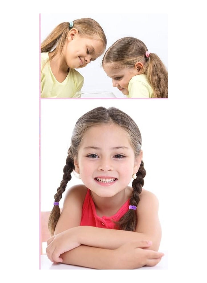 ROSSMANN German Brand, Sparkling Hair Jewelry Glitter Set Pink – 9 Pieces with Storage Bag, Hair Tie Set, as a gift for occasion, 9-Piece Girl Exquisite Headdress. - Image 5