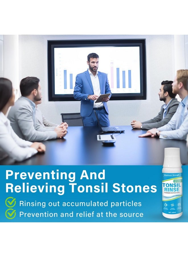 Green Hills - Tonsil Stone Remover, Tonsil Stone Mouthwash - Natural Alcohol Free Oral Rinse Liquid To Help Soothe Tonsils, Eliminate Bad Breath & Ease Dry Mouth - Image 1
