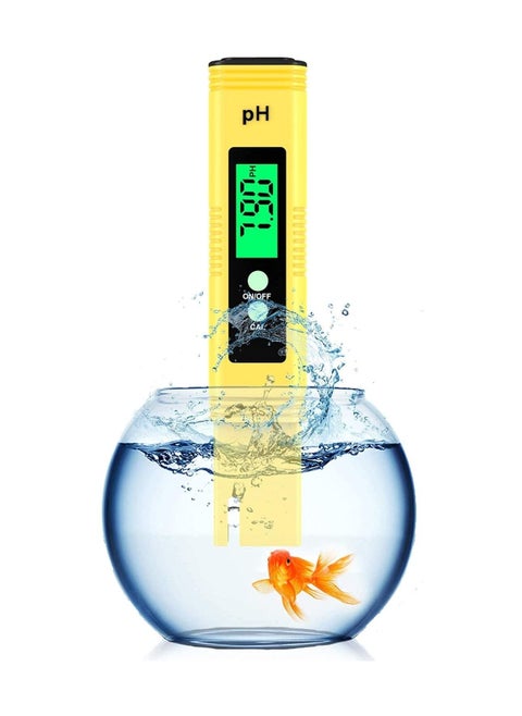 PH Meter Digital Tester 0.01 High Accuracy for Water 0-14 Measurement Range for Drinking Pool and Aquarium