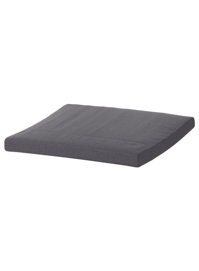Zaboon Footstool cushion, Skiftebo dark grey - Image 1