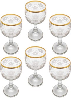 Segaey Destina Turkish Jelly Glass/Golden Rim 011952/ Elegant design, Trusted Brand, Attractive shape of Jelly, Custard, Ice Cream, Fruit Salad/High Quality Materials - pzsku/Z70818B72EEC7C5CCD065Z/45/_/1718144353/4aaa0c12-95d8-4693-a561-64abc6b2d97f