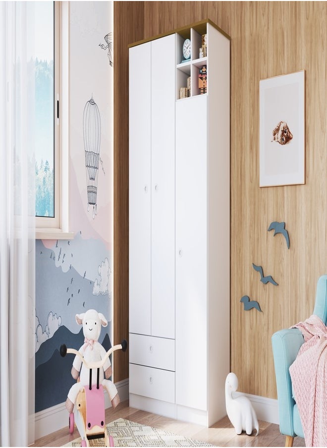 ART IN MOVEIS Wardrobe. White Color  184x90.8x43.5  - Image 1
