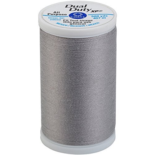 COATS CLARK Coats Dual Duty XP General Purpose Thread 500yd - Nugrey - Image 1