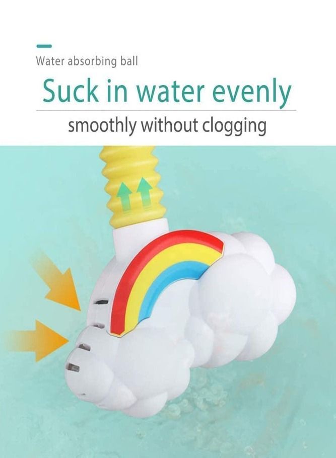 Y&D Fun Elephant Electric Shower Bath Toy with Adjustable Angle Hose and Large Water Output - Image 5