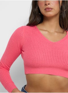 Ginger Cropped Sweater  - Image 3