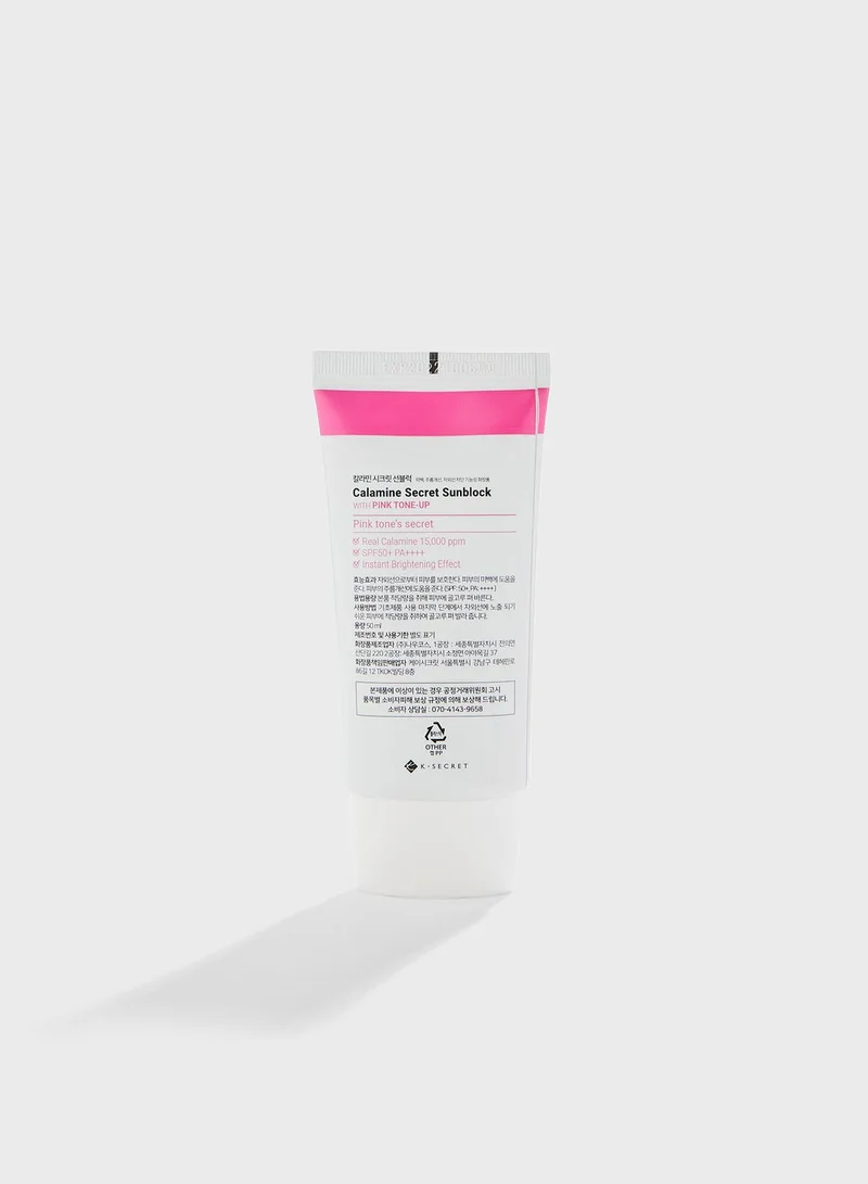 K-SECRET Calamine Secret Sunblock With Pink Tone U